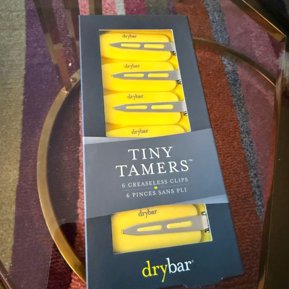 Drybar Hair Styling Clips - Yellow